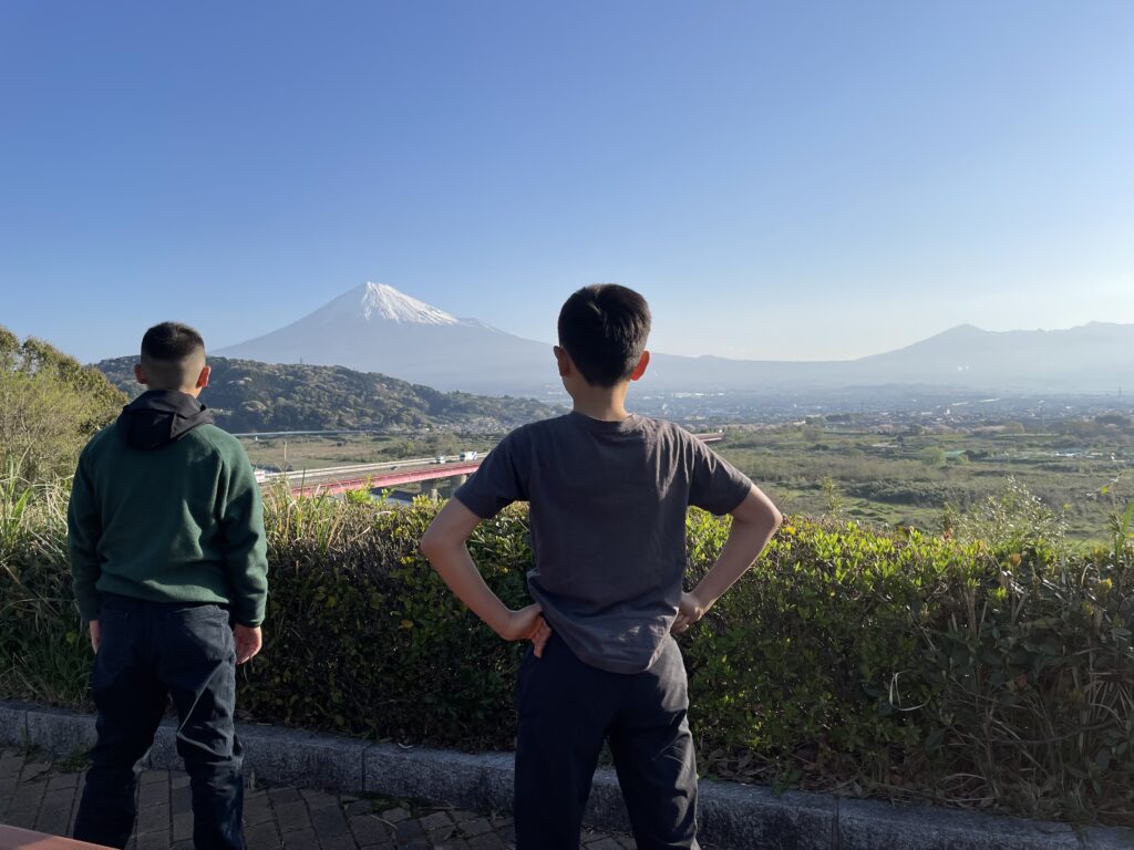 富士山丸見え！