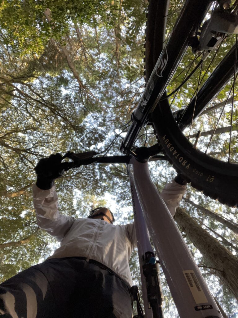 お山お掃除ライド！