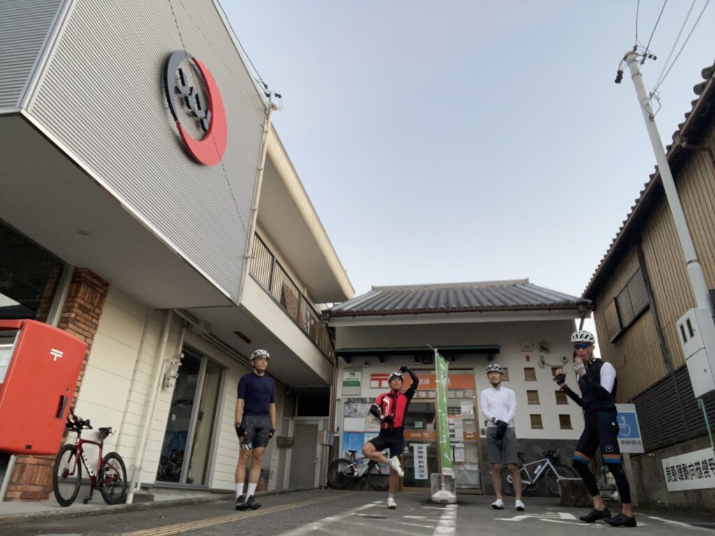 朝一バイク練